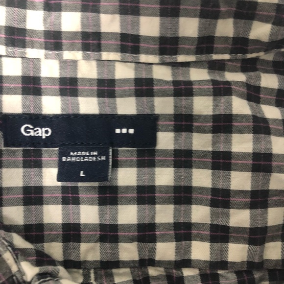 Gap Men’s Casual Button Down Shirt Size: L - Picture 4 of 4